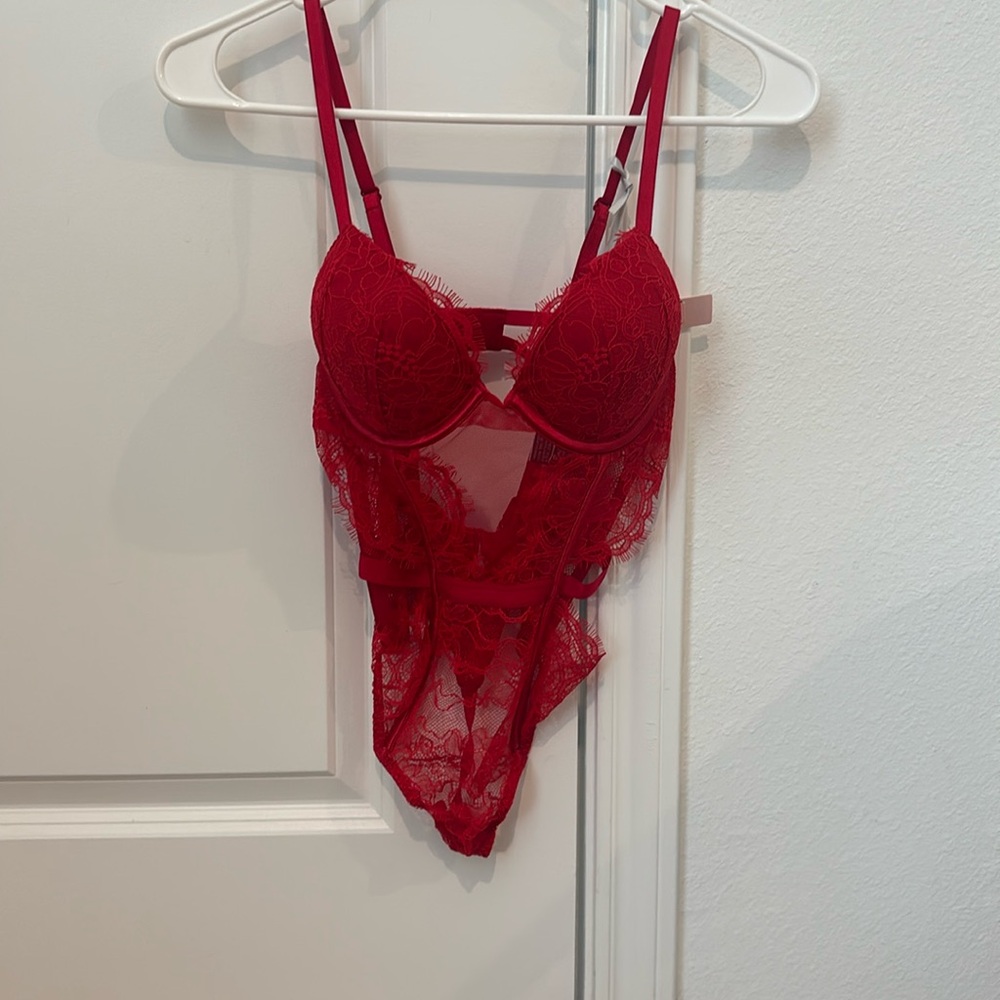 Very sexy push up lace teddy XS